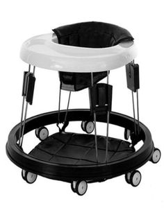 Multifuncional dobrávelRollover evitar andadores de bebê Ajustável Baby Walker Crianças Criança Trolley Sit toStand Walker4127481