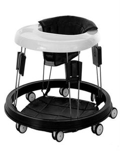 Multifuncional dobrávelRollover evitar andadores de bebê Ajustável Baby Walker Crianças Criança Trolley Sit toStand Walker3458349