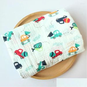 Decken Pucken ganzjährig leichte Babydecke weiche atmungsaktive Bambusfaser Born Duschtuch Ddle Wrap Kinder Bettwäsche liefert Otmpp