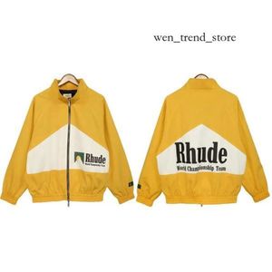 Rhude hoodie mens hoodies hoodie brev tryck långärmad mode män kvinnor hoodie rhude tröjor lyx tröja hip hop hoodies rhude 290