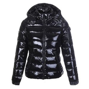 Winter Womens down monclair jacket parkas designer coats fashion puff jackets classic Hooded Thick outdoor casual warm feather outwear Bright black Outerwear