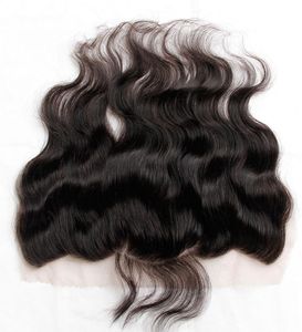 Klasa 8A Indian Body Wave Faluje koronkowe zamknięcie czołowe rozmiar 13Quotx4quot Pełny koronkowy czołowy 100 nieprzetworzone dziewicze ludzkie włosy CLO2979632