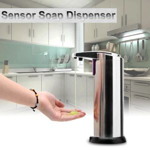 Dispenser Ship From USA! Sensor Soap Dispenser Stainless Steel Automatic Hands Free Wash Machine Portable Motion Activated w/Stand Free Ship
