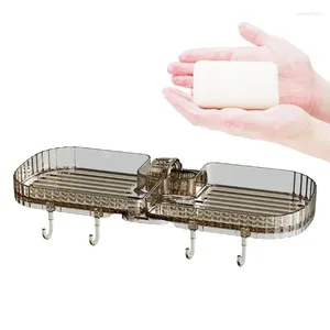 Kitchen Storage Faucet Sponge Holder Drainer Rack Large Capacity Sink Caddy Organi