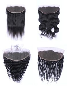 13x4 Swiss Transparent Lace Frontal Pre Plucked Hairline With Baby Hair Natural Color1873226