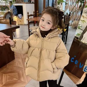 Daunenmantel Winter Steppjacke für Mädchen Baby Baumwolle gefütterte Parka Mäntel verdicken warme lange Jacken Kleinkind Oberbekleidung