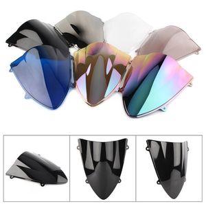 Mototrcycle Windscreen Windshield Double Bubble for Kawasaki Ninja 250 250r Ex250 2008-2012