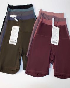 10 Yoga-Anzug Align Damen Sport Yoga-Shorts mit hoher Taille, 4-Punkt-Hose, Laufen, Fitness, Fitnessstudio, Unterwäsche, Workout-Leggings9140020