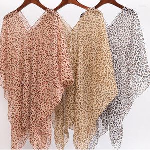 Szaliki moda lamparta jedwabny szalik kobiety koronkowe przezroczyste bluzkę Słoneczną Summer Buge Ręcznik
