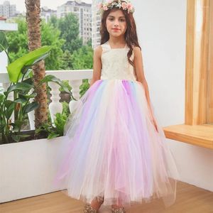 Mädchen Kleider Mädchen Prinzessin Kleid Tüll Party Kostüm Up Tutu Anzug für Hochzeit Geburtstag Weihnachten Tanz