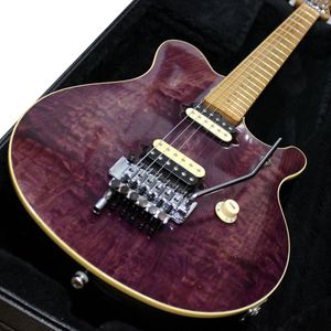 Man Trans Purple Quilt Maple E van Halen Signature Guitar