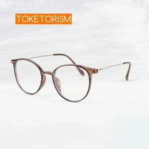 Sunglasses Toketorism Lightweight TR90 Women's Glasses Fashion Anti Blue Eyewear For Computer Spectacle Frames 1359