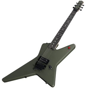 Limited Edition Star Ebony Matte Army Drab Guitar