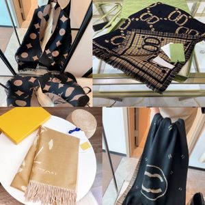 scarf designer scarf luxury scarf designers Women Cashmere silk scarf Full Letter Printed Scarves Soft Touch Warm Wraps With Tags Autumn Winter Long Shawls