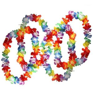 50 x Halsketten mit tropischen hawaiianischen Blumen von – Large Lots of Necklaces – Hawaii-Blumenanzug, perfektes Zubehör für Themengeburtstagda1225F