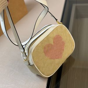 Designer bolsa de ombro amor coração sacos rosa impressão crossbody pequeno saco quadrado dia dos namorados sacos de presente menina mini coração bolsa luxurys mensagem sacos de câmera