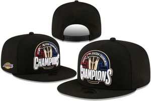 2024 Los Angeles American Basketball Lakers nella stagione Torneo Champions Cappelli Snapback Squadre di lusso Casquette Cappello sportivo Strapback Snap Back Berretto regolabile a27