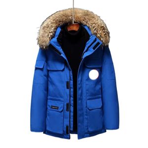 Winter Goose Down Designer Hooded Ski Jacket Cold Waterproof Thickened Warmth monclai women canada S-3XL 68L26