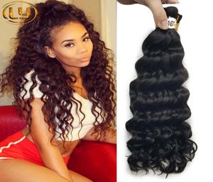 7a Great Deep Curly Human Mini Braiding Bulk Hair No Weft 3bunds Malaysian Deep Curly Wave Human Bulk Hair Buy 3lot Get 1st Fre8820800