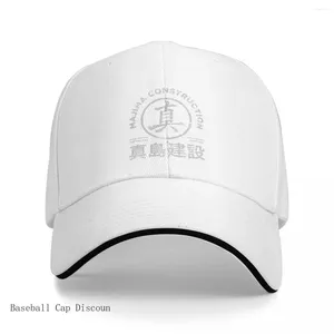 Bonés de bola Majima Construção O boné de beisebol chapéu de tamanho grande para mulheres homens