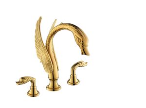 حنفية الحنفية حرة الحمام على نطاق واسع الحمام الحوض الصنبور (Swan Sink Bathroom Faucet)