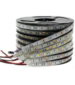 RGB LED -strip Light 5050 2835 DC12V Neon Ribbon Waterproof Flexible Diode Tejp 60LEDSM 5M 12V LED -remsa för hemdekoration4296747