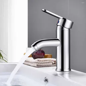 Bathroom Sink Faucets Tianview And Cold Basin Faucet On-counter Under-counter Washbasin Stainless Steel