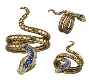 أزياء steric golden Zircon فتح خاتم قابلة للتعديل الرجال نساء الشرير الهيب هوب باري مجوهرات إكسسوارات هدية 8065104