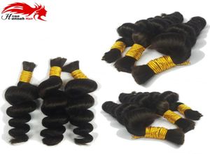 Capelli umani per micro trecce Intrecciatura sfusa dei capelli brasiliani Intrecciatura sfusa dei capelli umani Intrecciatura sfusa Onda sciolta Nessuna trama Nessun attacco Micro intrecciatura6823265