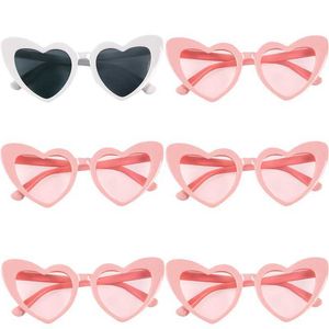 Bachelorette Party Sunglasses Wedding Bridal Shower Decor Hen Party Supplies Bride To Be Bridesmaid Gift Heart Shaped Glasses