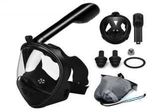 Luxur Mask Scuba Mask Underwater Anti Fog Full Face Snorkling Mask Kvinnor Män barn Simning Snorkel Diving Equipment Motorcykel 6175506