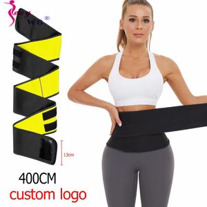 Belt SEXYWG Waist Trainer Slimming Wrap Body Shaper Wholesale Women Neoprene Fitness Belt Sauna Sweat Weight Loss Trimmer Corset