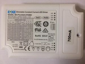Dimmers DALI dimmable Driver DALI/Push button Dimmer 24W/33W/40W/48W/60W Dali/push/PWM driver no flickering output 384V 250700mA