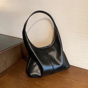 Evening Bags Shoulder 2 Capacity Handbags Simple Bag Big 2024 Women Tote And Female Purses Large High PCS/SET Leather Fashion For Tend