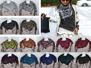 Masowe kobiety Arab Shemagh Keffiyeh Palestine Scalf Szatk Kafiya 13 Colors8630857