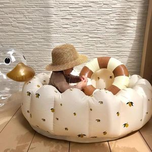 Fun Sand Play Water Fun 90cm Inflatable Baby Swimming Pool For Babe Household Outdoor Paddling Pool Soft PVC Round Fence Play Space Ro