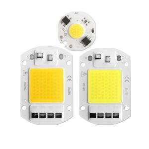 20pcs/lot led led chip neeed driver cob beads ac 220v 3w 5w 7w 10w 20w 30w 50W高輝度省救助DIYスポットライトフラッドLL