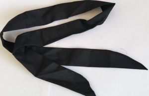 50 pezzi colore nero rifornimento della fabbrica bandana sciarpa al collo cravatta avvolgente bandane di raffreddamento fascia collo sciarpe fresche5436995