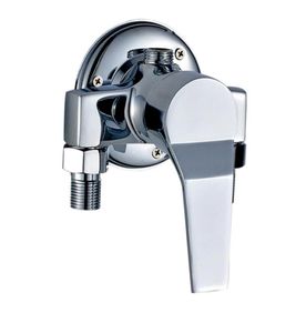 Yüzeye monte pirinç duş musluk valfi duvar krom ve soğuk musluklar duş anahtarı açısı valfı 4204398