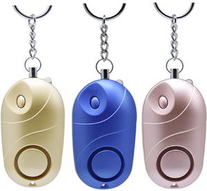 Kişisel Alarm Çocuklar için Kız Kadın Yaşlı Erkek Güvenlik Koru Uyarısı Güvenlik Scream Loud Keychain 130dB Yumurta Kayıp Anti-Lost Alarm Sistemleri Dropship