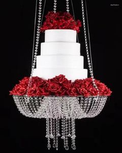 Strumenti per torte Supporto da appendere in cristallo Fantasia Matrimoni e decorazioni Decorazione di nozze