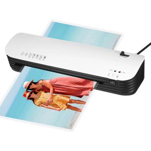 SL299 Laminator Machine Set A4 Size and Cold Lamination 2 Roller System Paper Cutter Corner Rounder for Home Office School 240102