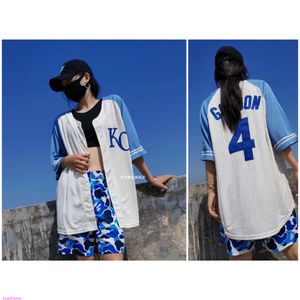 Fashion Clothing Sportswear Tops Rock Hip hop Tees TShirts New mens womens short sleeved jacket Vneck cardigan half baseball with added fat plus size street dance hip