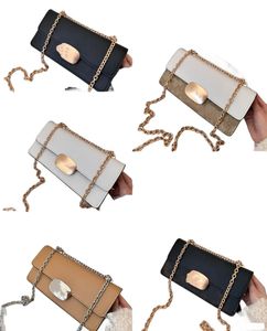 designer bag womens wallet black handbag caviar bags gold chain bag 23CM classic flap designer shoulder bag luxury crossbod kkl