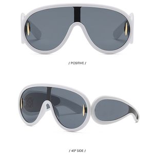 Designer-Sonnenbrille für Damen, Herren, Brillenglas, vollständiger LOE-Rahmen, Paula, bunt, Vintage-Sonnenbrille für Damen, Master, Luxus-Übergröße, Adumbral, mit Originalverpackung, We10