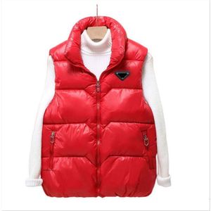 Down jacket Canada puffer vests down jacket 23 Women's Vest Puffa Jacket Sleeveless Women's P Letter Jacket Designer Coat Matte Slim Coat Coat S-2XL z6