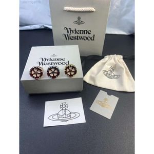 Rings 24SS Designer Viviennewestwood Western Empress Dowager Dijiao Sunflower Ring Tiktok225612