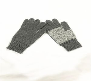 Stricken Sie Herbst einfarbige Handschuhe Europäische und amerikanische Designer für Männer Frauen Touchscreen-Handschuh Wintermode Mobile Smartphone 9719739