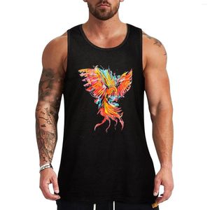 Herren Tank Tops Phoenix Top Bodybuilding Kleidung Mann Sexy Kleidung Männer Anime Gym