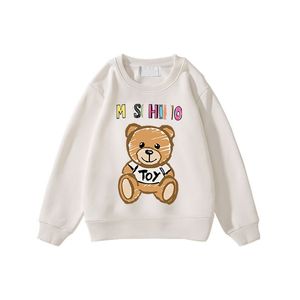 Felpa con cappuccio Designer per bambini Ragazze Felpe Ragazzi Felpa Bambini Vestiti a maniche lunghe Felpe con cappuccio per bambini Autunno inverno Top Abbigliamento orso CYD24010310-6